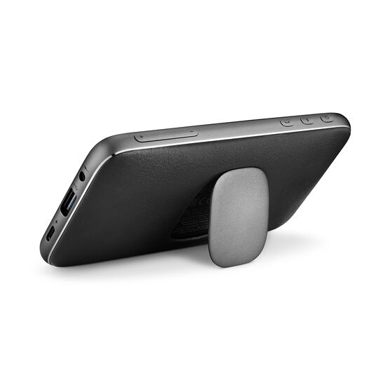 Harman Kardon Esquire Mini 2 - Black - Ultra-slim and portable premium Bluetooth Speaker - Back