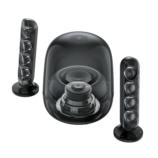 Harman Kardon SoundSticks 5 - Black - 2.1-channel Bluetooth speaker with HDMI - Detailshot 7 image number null