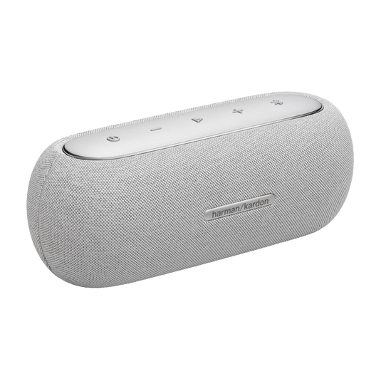 Harman Kardon Luna - Grey - Elegant portable Bluetooth speaker with 12 hours of playtime - Hero image number null