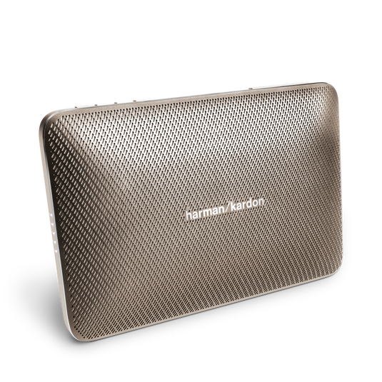 Esquire 2 - Gold - Premium portable Bluetooth speaker with quad microphone conferencing system - Hero image number null