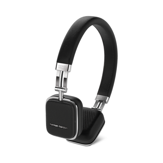 Soho Wireless - Black - Premium, on-ear headset with simplified Bluetooth® connectivity. - Front image number null