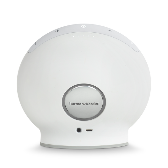 Onyx Mini - White - Portable Bluetooth Speaker - Back image number null