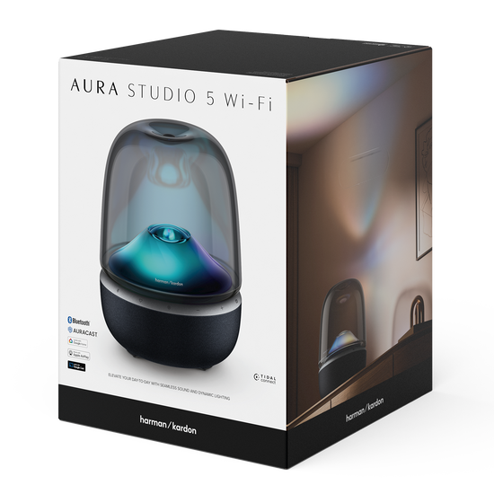 Harman Kardon Aura Studio 5 Wi-Fi | 魅力的なライティングを備えたWi