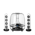SoundSticks Wireless - Clear - Three-piece wireless speaker system with Bluetooth - Hero