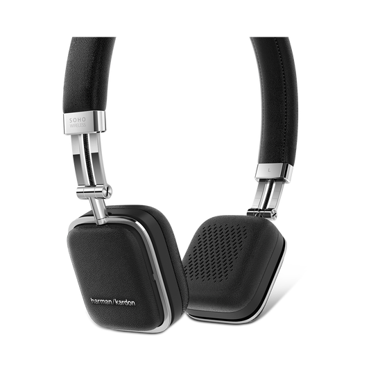 Soho Wireless - Black - Premium, on-ear headset with simplified Bluetooth&reg; connectivity. - Detailshot 1 image number null