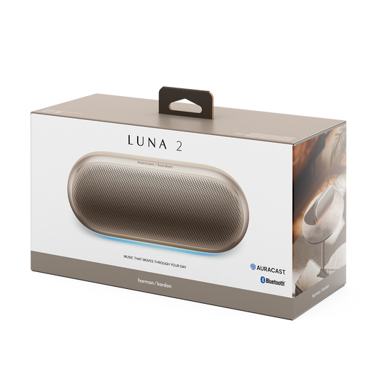 Harman Kardon Luna 2 - Warm Sand - Wireless Bluetooth speaker - Detailshot 5 image number null