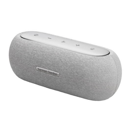 Harman Kardon Luna - Grey - Elegant portable Bluetooth speaker with 12 hours of playtime - Detailshot 3 image number null