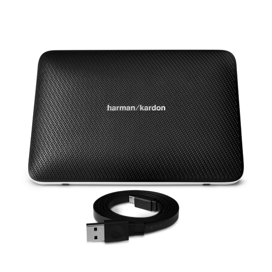 Esquire 2 - Black - Premium portable Bluetooth speaker with quad microphone conferencing system - Detailshot 2 image number null