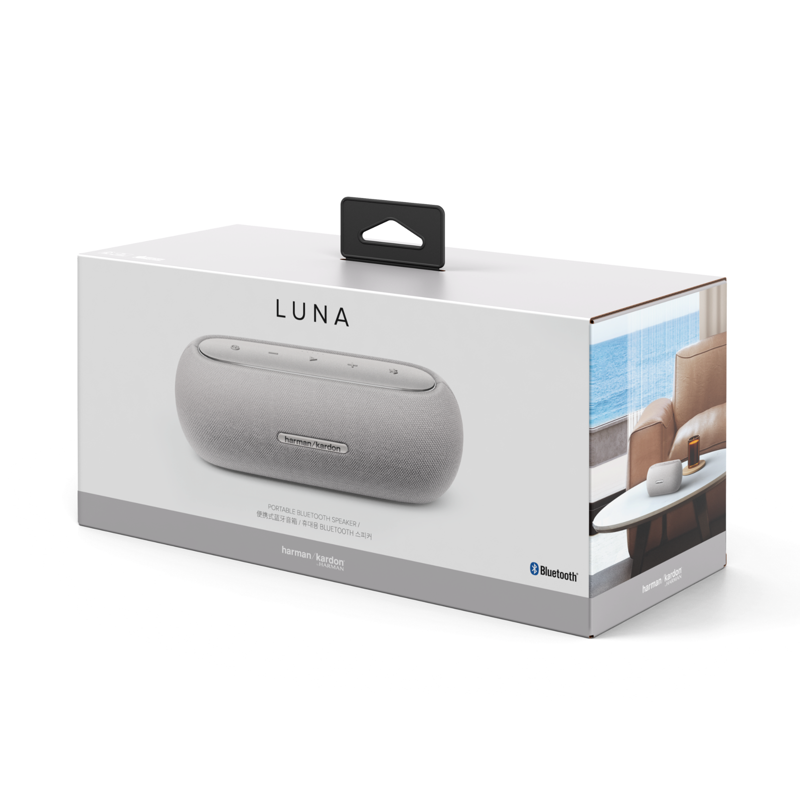 Harman Kardon Luna | 12時間再生可能 スタイリッシュなポータブルBluetoothスピーカー