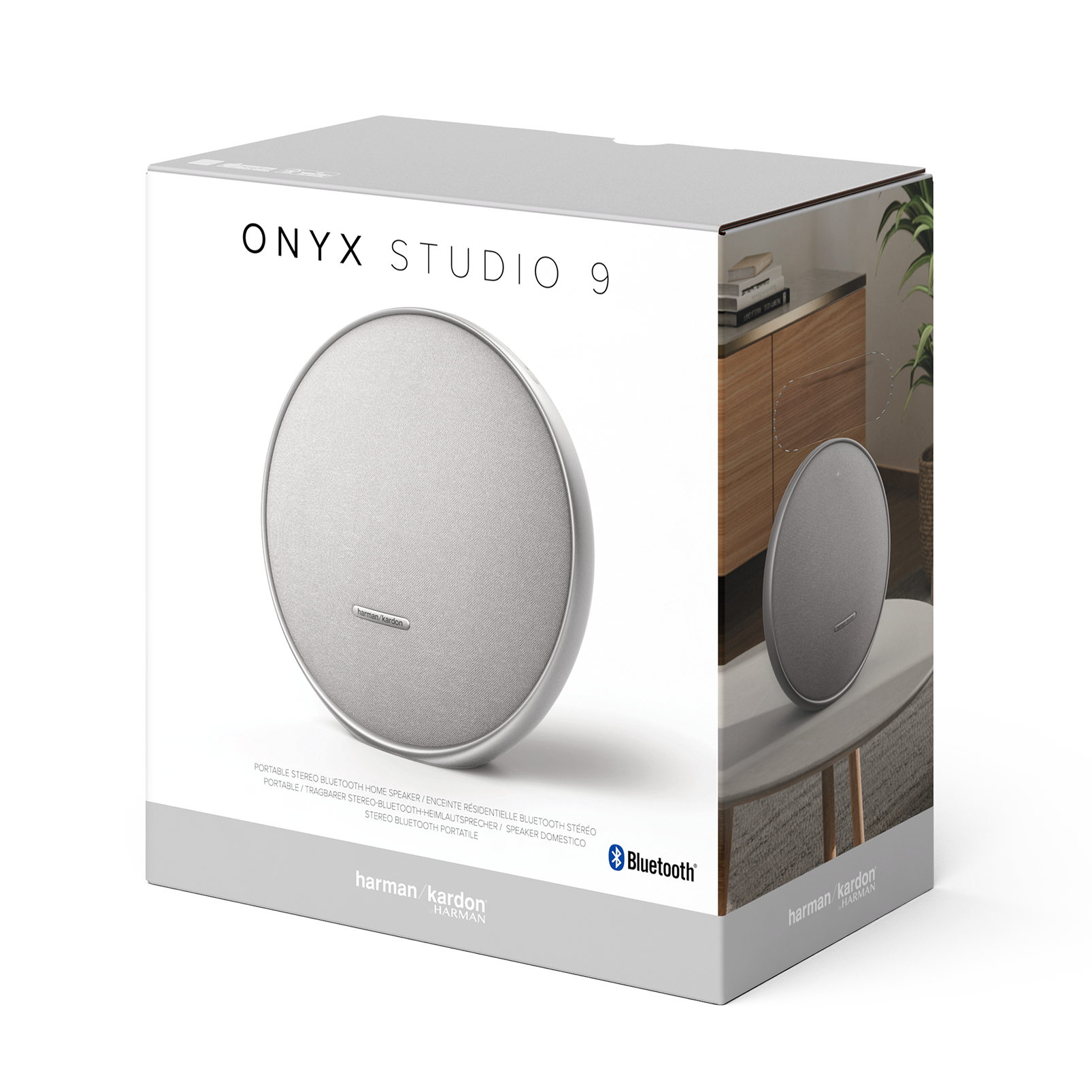 大人気 Onyx Kardon Harman Studio ポータブルステレオBluetooth | 9 スピーカー・ウーファー